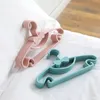 10pcs/set Children Hanger Creative Creative Non-Slip Non-Marking Storage Rack Wardrobe Space Saving Dry Racks Home No Trace Hangers