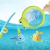 Children Fishing Toys Set Magnetic Fishing Parent-child Interactive Game Baby Play Water Bath Toys Baby Bath Baby Whale Toy Gift