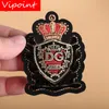 Remodery Dente Sprobrush Metal Patch Letter Crown Crown Crown Applique Giacca BACKGE TAMPIO PER ABBIATO PW227288
