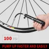 WEST BIKING Bicycle Pump Mini Portable MTB Road Bike Pump Cycling Inflator Presta Schrader Valve Hose Pumps Bicycle Accessories