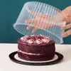 10pcs 8/6 Zoll transparente Kuchenbox Plastikkuchenboxen und Verpackung transparent klarer Cupcake Muffin Dome Halter Koffer Hochzeit