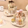 Boîtes de rangement Créatic Rotary Makeup Brush Container Desktop Cosmetics Box divisé porte-stylo