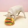 Nonor Dog Sniffing Ball Pet Puzzle Toy Colorful Foldble Nos Sniff Toy öka IQ Träning mat långsam utfodring