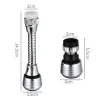 2 tipos de torneira de cozinha economia de água de alta pressão adaptadora de bico de torneira de banheiro spray spray banheiro chuveiro acessórios giratórios