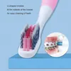 1Pcs Ultra-fine Soft Adult Toothbrush Portable Travel Dental Oral Care Brush with Box Million Nano Bristle Teeth Deep Cleaning