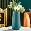 Vases Vases de fleurs de style nordique de haute qualité et centres de matériaux rustiques floraux durables pour les décorations de la maison pour la chambre