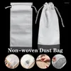 Storage Bags 20Pcs Portable Clear Drawstring Shoes Clothes Underwear Bag Camping Travel Pouch Organizer Dust