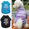 Camiseta de pet-shirt de pet-shirt de vestuário de cachorro para cães para cães pequenos gatos verão com impressões engraçadas de carta confortável princesa