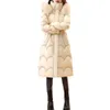 MAO Collier à capuche pour la veste d'hiver de la jeune longueur d'hiver pour femmes en 2023