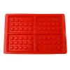 Waffle stampo silicone silicone a forma di formato da forno muffin padelle pane cioccolato torta flance