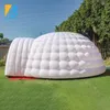 Niestandardowe zbudowane 8 metrów Białe nadmuchiwane namiot geodezyjny dla Party Planner