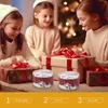 Sortez des conteneurs 12 pcs Jar de Noël de Noël.