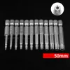 50 mm langer Torx Schraubendreherbits 1/4 "Hex Shank Magnetic Bohrer Bitschraubendreher Set Pflaumenblüten reparieren Kopfhandwerkzeuge