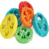 Haustierprodukte Papageien nagen Spielzeug DIY natürliche Loofah Luffa Core Toy Bird Supplies 5pc/Los