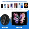 Chargers 10W Car Wireless Charger Fold Screen Fast Smartphone Air Vent Mount Holder For Samsung Galaxy Z Fold 5 4 3 iPhone 13 12 Pro Max