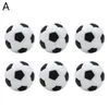 6pcs 32mm Tischfußball Ersatz Kinder Indoor Games Foosball Fussball Mini Schwarz -Weiß -Ball Fußball