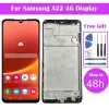 LCD für Samsung Galaxy A22 4G SM-A225F SM-A225FN/DS SM-A225M LCD-Display mit Touch Digitizer Reparaturteile kostenloser Versand