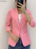 Suisse des femmes Blazers Femmes Single Button Blazers Business Office All-Match Temperament Simple Soft Fashion Elegant Casual Work Streetwear New C240410