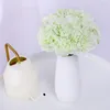 5pcs Silk Peonies Artificial Flowers White Wedding Home Decor Bouquet Pretty Autumn Scenes Arrangement Peony Fake Flower Cheap