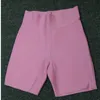 10 kleuren Bandage Shorts Wit Zwart grijs Korte broek Hoge taille Topkwaliteit Rayon Vintage 240407