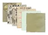 Kljuyp 6 "x6" Vintage Emporium Paper Scrapbooking gemustertes Papierpack