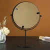 Nordic Regulteble Sossing Mirror Kobieta duże kosmetyczne narzędzia do makijażu Makijażu Dormitorium Dom Desktop Makeup Makeup lustro 240326