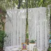 Useful Tulle Curtain Durable Window Curtain Light Filtering Wear-resistant Long Rod Pocket Voile Drape