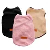 Dog Apparel Pet Autumn e Winter Warm Sweater T-Shirt Fashion Teddy Colet