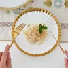 1pcs белый цвет керамики тарелки миска салат блюдо кухонная посуда для домашнего отеля