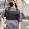 Waist Bags Fashion Nylon Tactical Chest Rig Functional Hip Hop Vest Streetwear Unisex Pack Women Black Bag