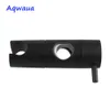 Aqwaua Black Hand Hold Hold Shower Head-Slower Dar