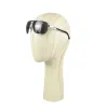 Wood Grain Mannequin Dummy Head Model voor pruikenhoed display houderstandaard