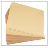 10 PCs hochwertigem A4 A4 Braun Rohholz Fruchtfleisch Kraftpapier DIY Cover handgefertigt Origami -Pappe Druckgeschenke Verpackung Dekor Papier