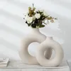 Mortisen Burt Spotted Ceramic Vase Simple Modern Creative Craft Ornaments Dekorativa blommor Arrangement Hydroponic Culture