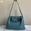 Designer Handbag Luxury Shoulder Bag Large Capacity Women's Bag Custom 40cm50cm60cm80cm First Layer Cowhide Top Brand Texture Party Business Match Q3RA