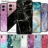 Voor Oppo A77 5G Case Marble Bumper Silicone TPU Soft Cover Phone Case voor OPPO A77 5G A 77 5G OPPOA77 5G Shockproof Coque Fundas