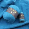 50 + 20 g / Set Fine Mongol Cashmere Yarn pour tricot Cardigan Pull pour hommes Fil de laine doux pour les chapeaux de crochet à la main