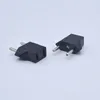 Nieuwe CN US naar EU -plugadapter AC -converter American China tot EU Euro Europe Rail Power Adapter Type C Plug elektrische socket