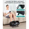 Nekteck Foot Shiatsu مدلك مع حرارة - آلة تدليك كهربائية ذكية للدورة وتخفيف الألم - ضغط الاهتزاز العميق للأقدام والعجول والذراعين