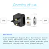 Euro EU To UK Plug Adapter With 3A/5A/13A Fuse UK British Electrical Travel Adapter Converter Socket AC Power Cord Outlet