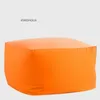 65x65x43cm New Lazy Couch Bean Bag Cover Easy Cleaning Pure Color Bean Bag Replacement Living Room Sofas Cover Inner No Filler