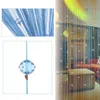 6 Farb Acryllinie Quasten Vorhang Fliegen Insekten Teiler Vorhänge für Wohnzimmer Fenster Küchenschnur Perlen Dekor Cortinas