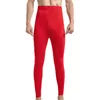 Hommes modal sleep bass hight taille chaude sous-vêtements thermiques ligings serrés pantalon pantalon pantalon de sommeil