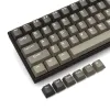 Tillbehör 132 Keys Gradient Gray PBT KeyCaps Cherry Profile Dubbelskott för mekaniskt speltangentbord för GK61 Anne Pro 2 Gateron Switch