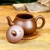 160 ml Authentic Yixing Tea Pot Drinkware Purple Clay Teapot Kettle Raw Ore Chinese Handmade Teaware Tie Guanyin Tea Cérémonie