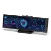 Monitors 480x1920 Long Strip LCD HDMICompatible USB -poortsubweergave met beugel CPU GPU SSD -informatie voor Windows Linux Raspberry Pi