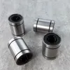 10pcs/lot LM6UU LM8UU LM10UU LM3UU LM4UU LM5UU LM8LUU LM6LUU LM12UU long type 8mm linear ball bearing CNC parts for 3D printer