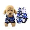 Pet Dog Printing Camouflage Pocket Sweater Hoodie Clothe Suit For Small Medium Dogs Puppy Yorkshire Terrier Warm Thick Coat