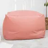 65x65x43cm New Lazy Couch Bean Bag Cover Easy Cleaning Pure Color Bean Bag Replacement Living Room Sofas Cover Inner No Filler