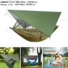 Hamacs portables jardin extérieur cintre de voyage tente de voyage Hangle de camping moustique girouter et couteau de pluie